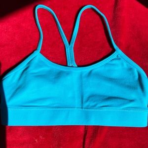 Blue lululemon bra